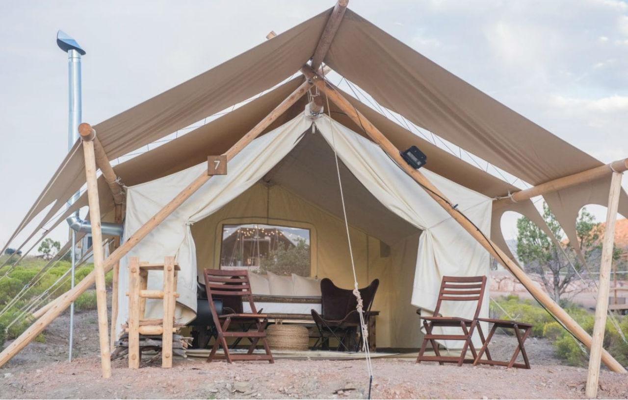 Under Canvas Zion Virgin Eksteriør billede