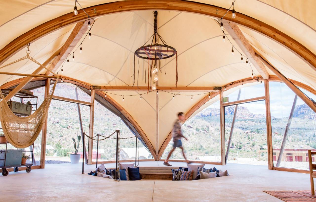 Under Canvas Zion Virgin Eksteriør billede